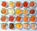 Gold Copper Bronze Eye Shadows