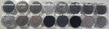 Grey Black Silver Gray Eye Shadows
