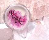 Translucent Veil Size Create Optical Illusion Minimize Lines Setting Powder Pink Quartz Minerals
