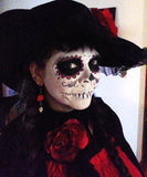 Stage and Halloween Makeup White Base Plus One Color Safe for Kids Face Paint